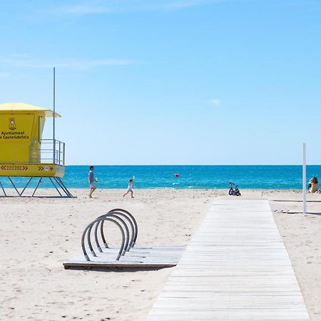 קסטלדפלס Maka Beach Apartment V מראה חיצוני תמונה